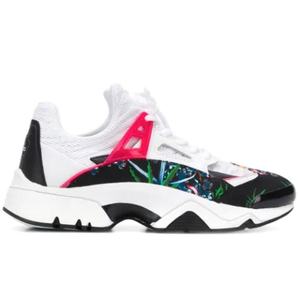 KENZO Sea Lily Sonic Low-top Sneakers In White Sz 43/US 10 $395